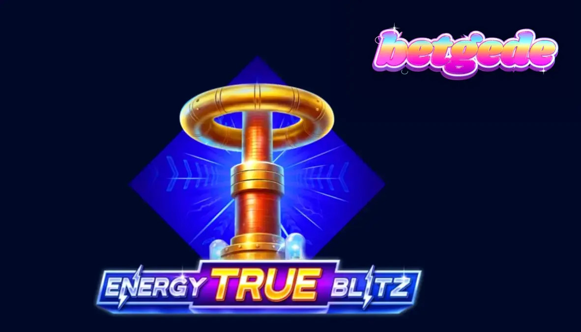 Tampilan visual slot Energy True Blitz dengan tema listrik dan neon